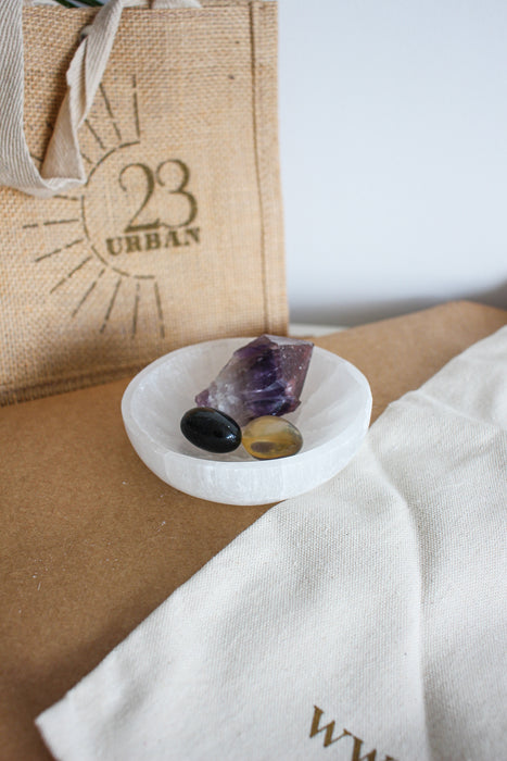 Small Selenite Cleansing Bowls