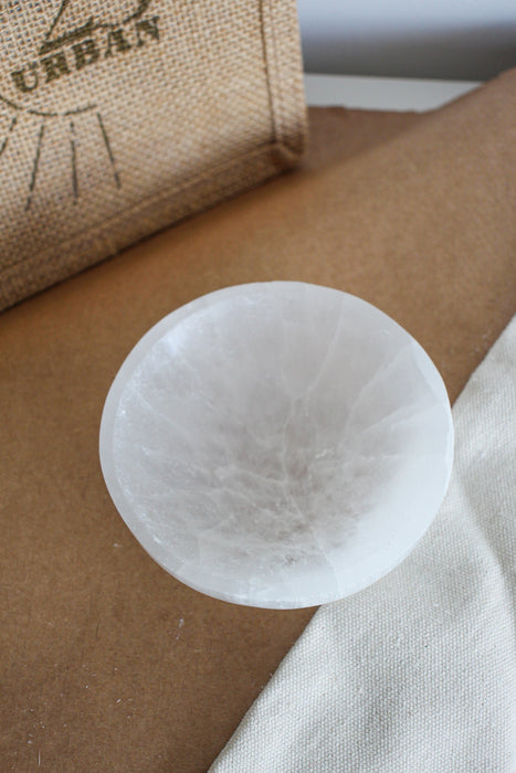 Small Selenite Cleansing Bowls